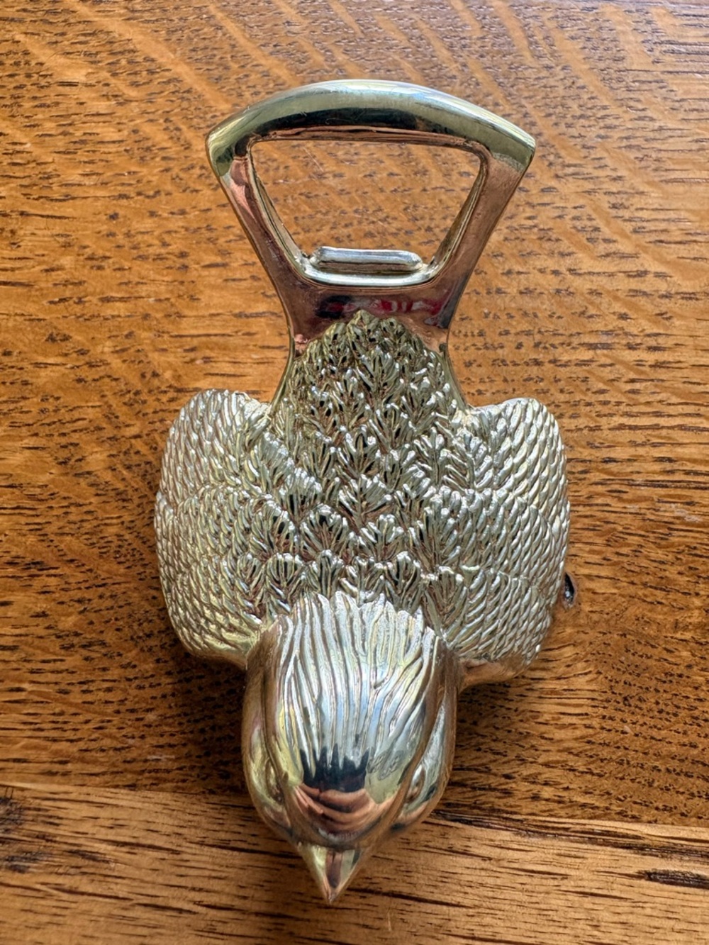 Vintage Silver tone metal Bird flip/turn Bottle Opener - Picture 14 of 14